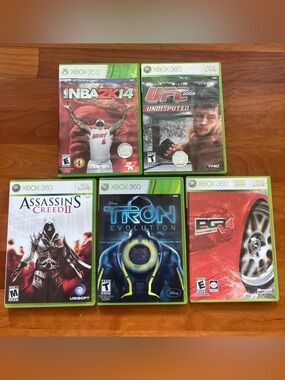 Xbox 360 Bundle / Lot of 5 Games
